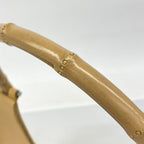 Gucci Handbag Bamboo 001 Leather Beige Silver — view 8