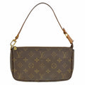 Louis Vuitton Pouch Monogram Pochette Brown