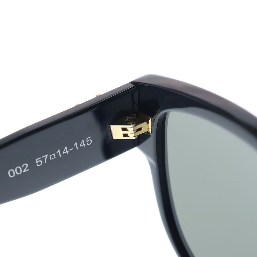 Saint Laurent Paris Casablanca Logo Sunglasses Black Eyewear — view 4