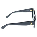 Saint Laurent Paris Casablanca Logo Sunglasses Black Eyewear — view 3