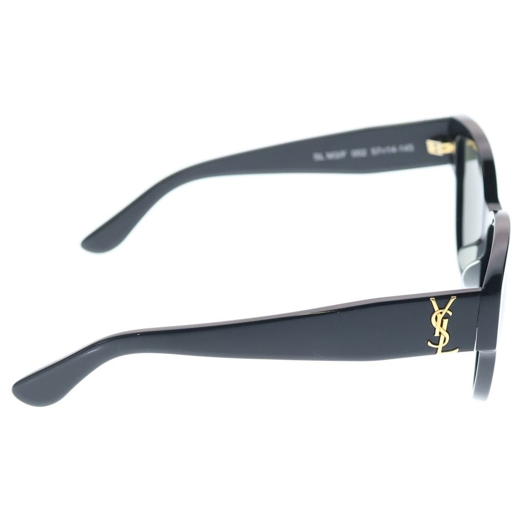 Saint Laurent Paris Casablanca Logo Sunglasses Black Eyewear — view 3