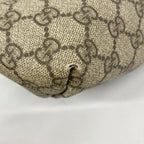 Gucci Tote GG Supreme Brown Beige Silver — view 7