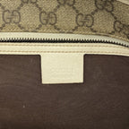 Gucci Tote GG Supreme Brown Beige Silver — view 5