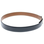 Hermes Constance Reversible Leather Belt Black Brown Silver — view 3