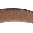 Hermes Constance Reversible Leather Belt Black Brown Silver — view 5