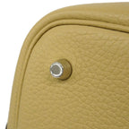 Hermes Tote Picotin Lock MM Taurillon Trench Silver — view 9