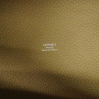 Hermes Tote Picotin Lock MM Taurillon Trench Silver — view 5