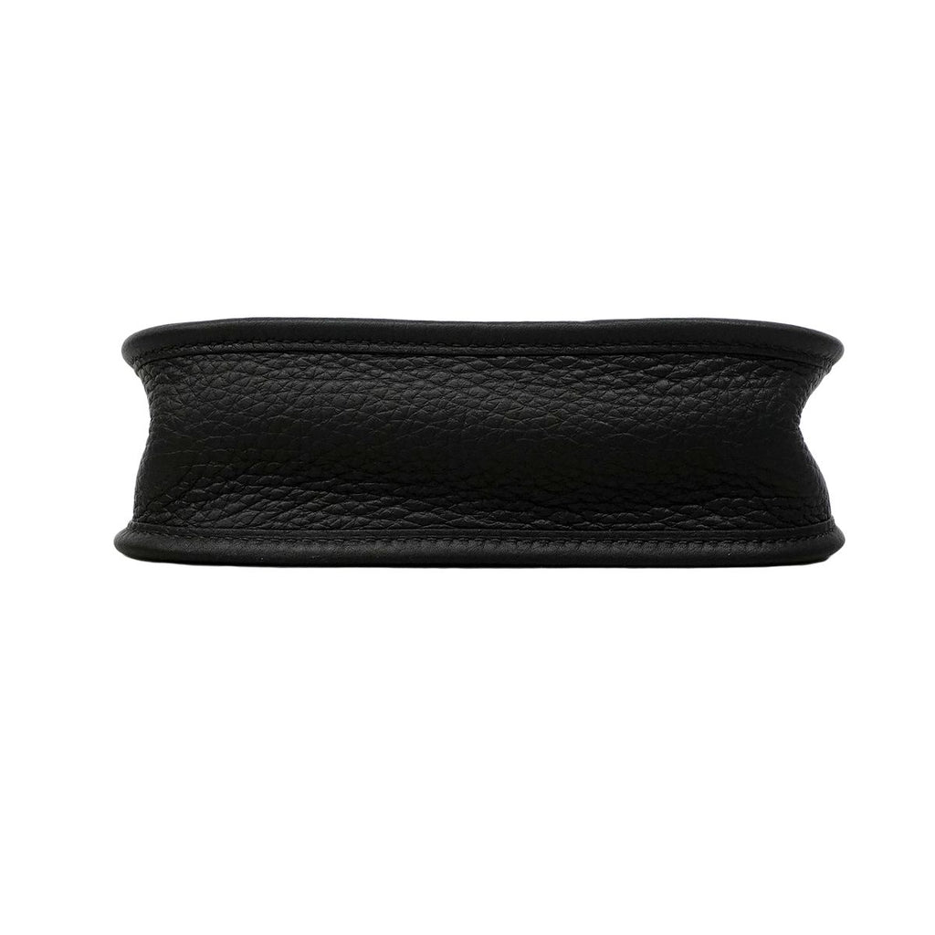 Hermes Pochette Evelyne TPM Taurillon Black Gold Handbag — view 3