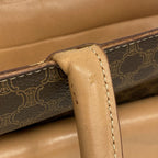 Celine Tote Macadam Brown Gold — view 8