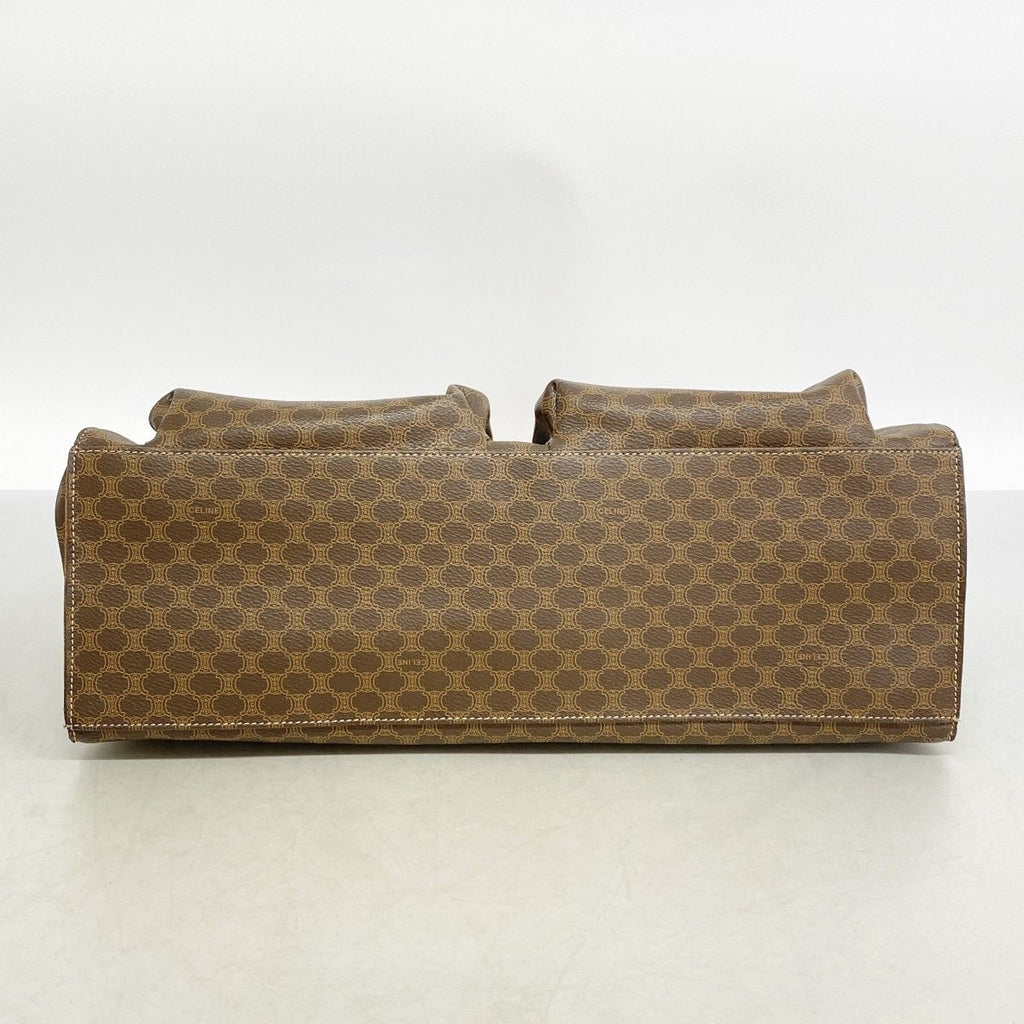 Celine Tote Macadam Brown Gold — view 3