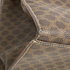 Celine Tote Macadam Brown Gold — view 6