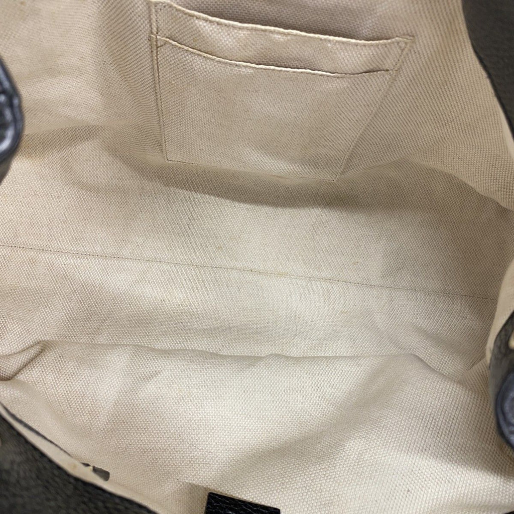 Gucci Shoulder Bag Soho Leather Black Champagne Gold — view 4