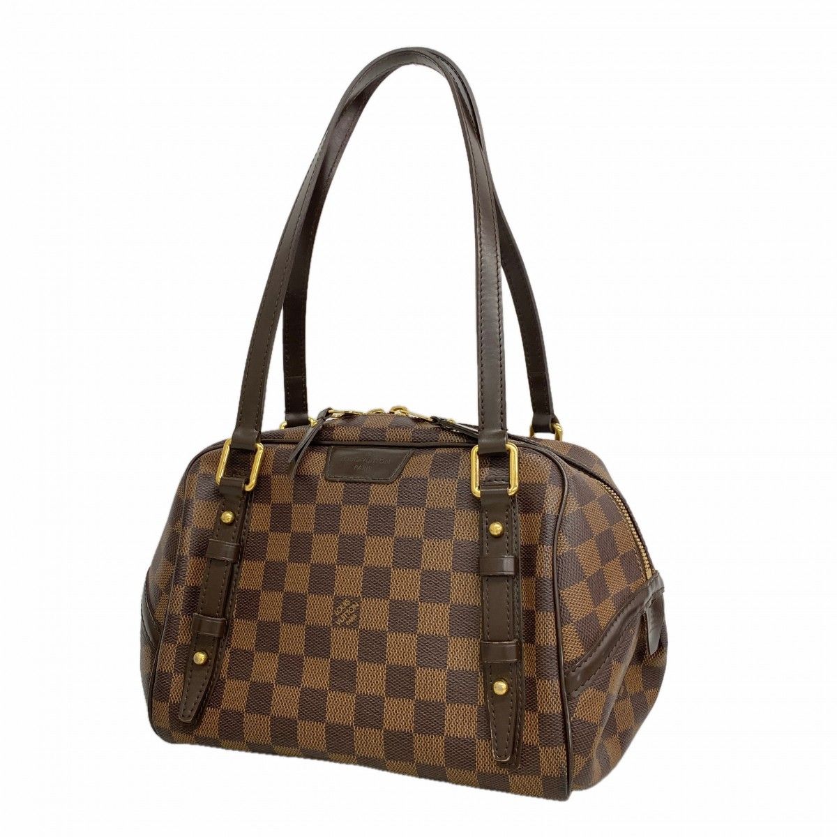 Louis Vuitton Shoulder Bag Damier Rivington PM Ebene