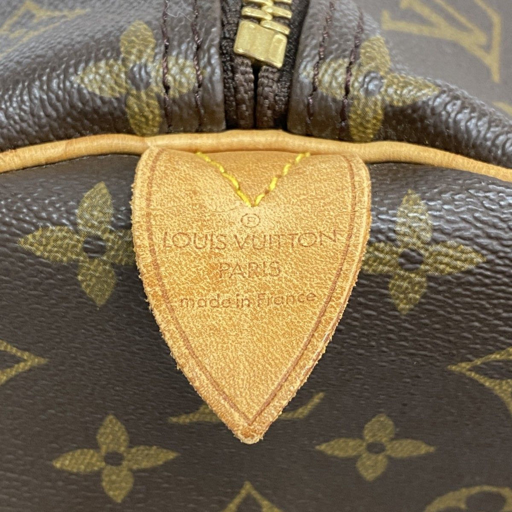 Louis Vuitton Boston Bag Monogram Keepall 60 Brown — view 5