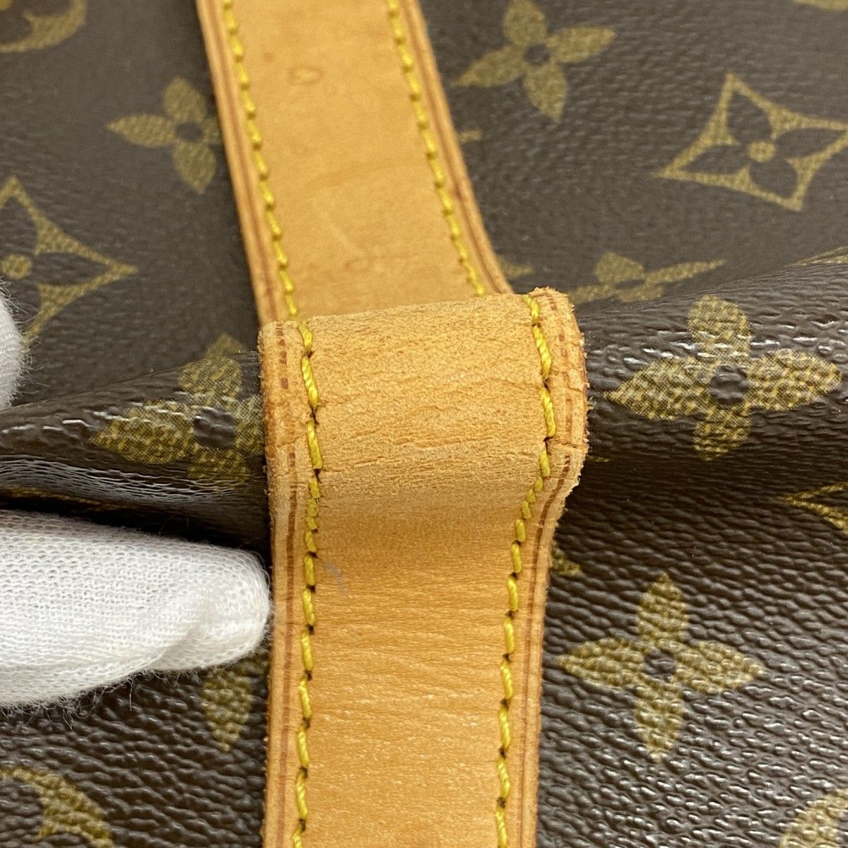 Louis Vuitton Boston Bag Monogram Keepall 60 Brown — view 8