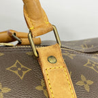 Louis Vuitton Boston Bag Monogram Keepall 60 Brown — view 9