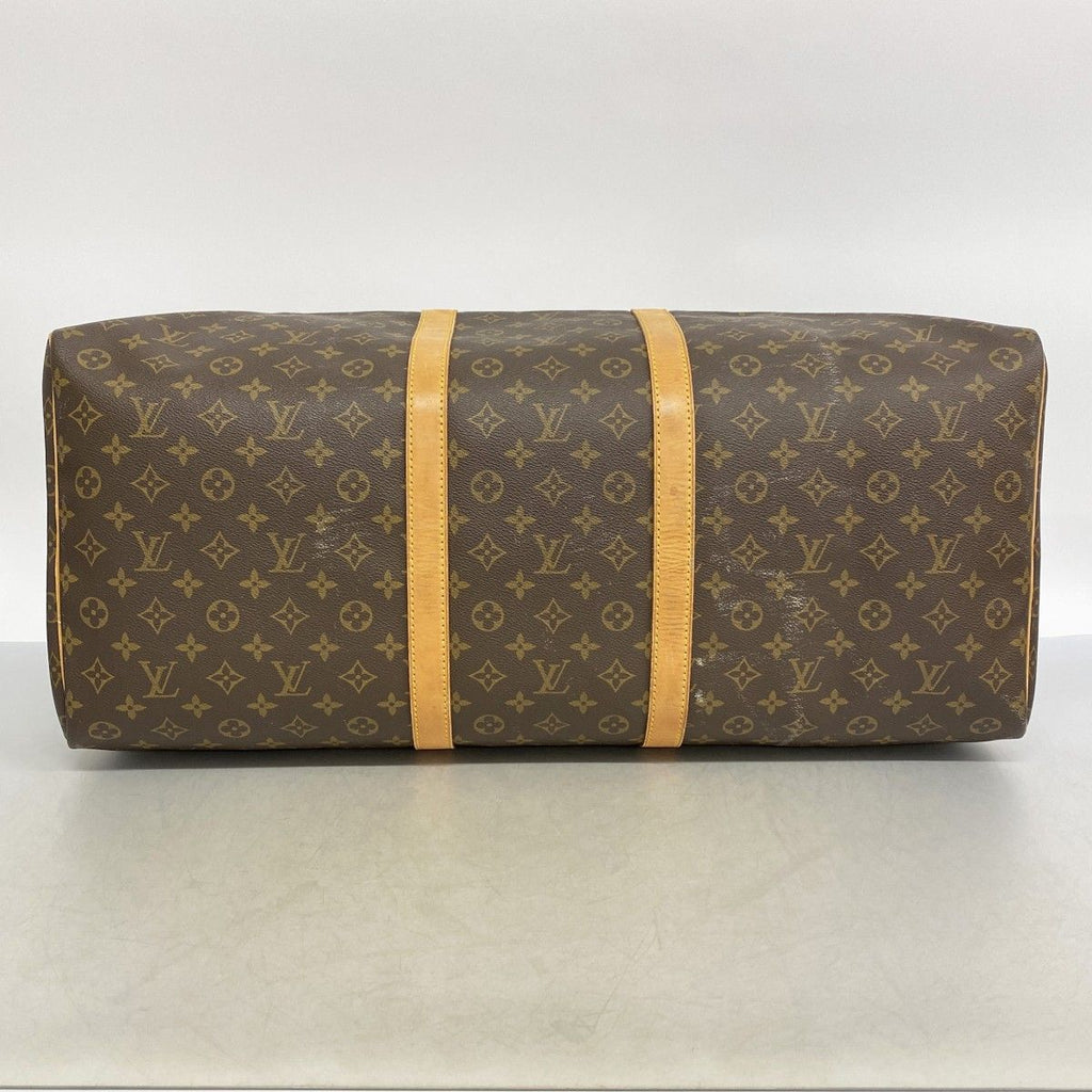 Louis Vuitton Boston Bag Monogram Keepall 60 Brown — view 3