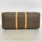 Louis Vuitton Boston Bag Monogram Keepall 60 Brown — view 3