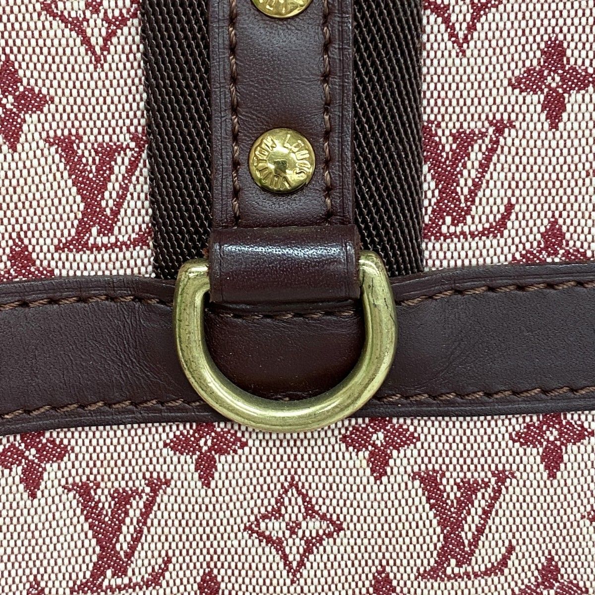Louis Vuitton Handbag Monogram Mini Josephine GM Cerise — view 9