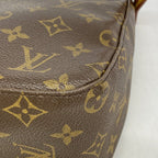 Louis Vuitton Shoulder Bag Monogram Looping MM Brown — view 9