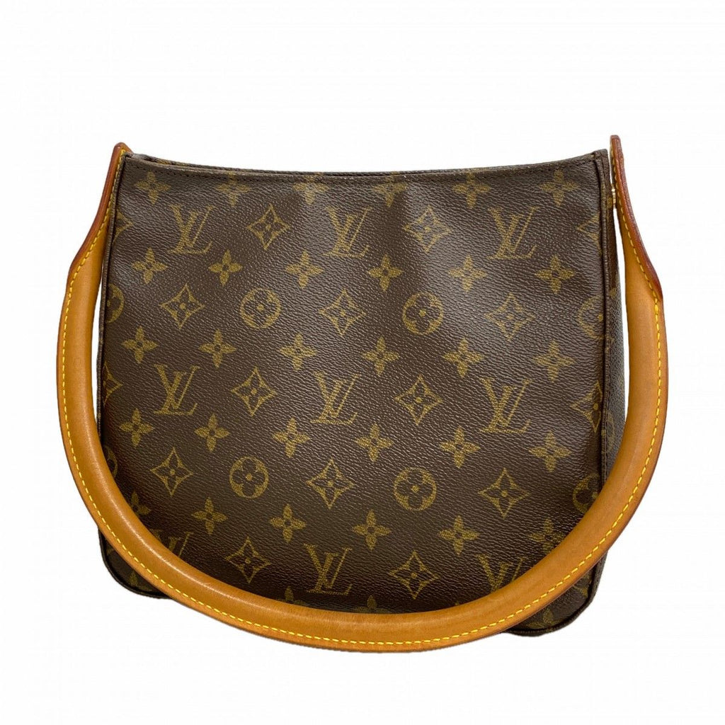 Louis Vuitton Shoulder Bag Monogram Looping MM Brown