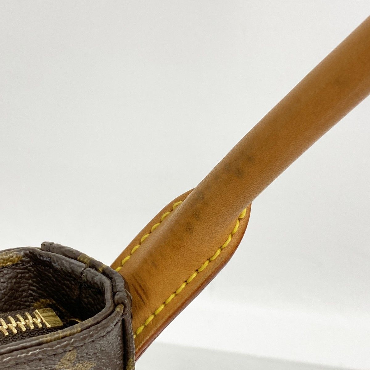 Louis Vuitton Shoulder Bag Monogram Looping MM Brown — view 7
