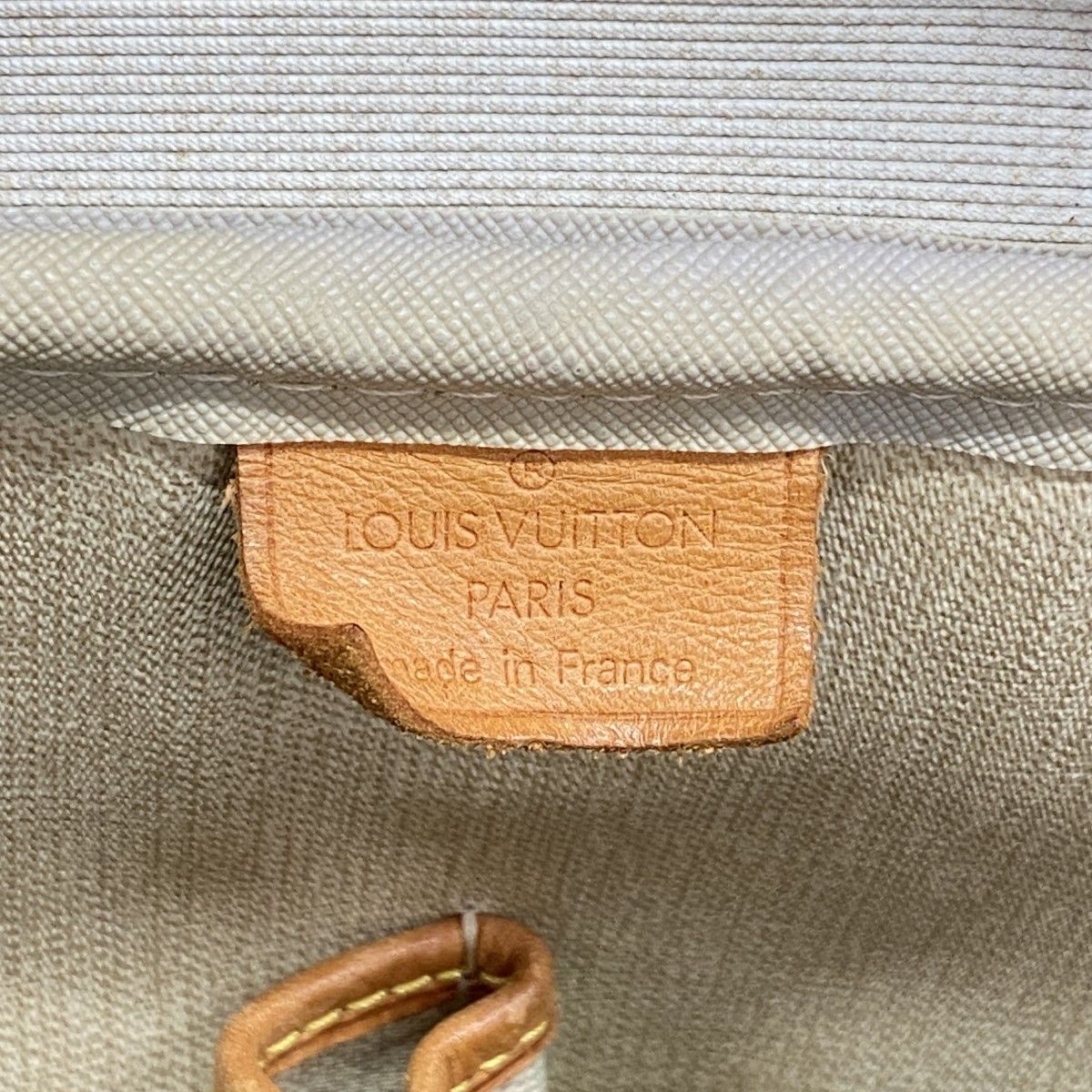 Louis Vuitton Handbag Monogram Deauville Brown — view 5