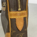 Louis Vuitton Clutch Monogram Marly Dragonne GM Brown — view 7