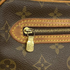 Louis Vuitton Clutch Monogram Marly Dragonne GM Brown — view 8