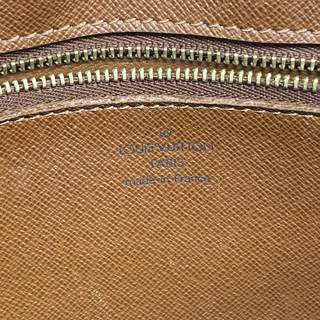 Louis Vuitton Clutch Monogram Marly Dragonne GM Brown — view 5