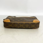 Louis Vuitton Clutch Monogram Marly Dragonne GM Brown — view 3