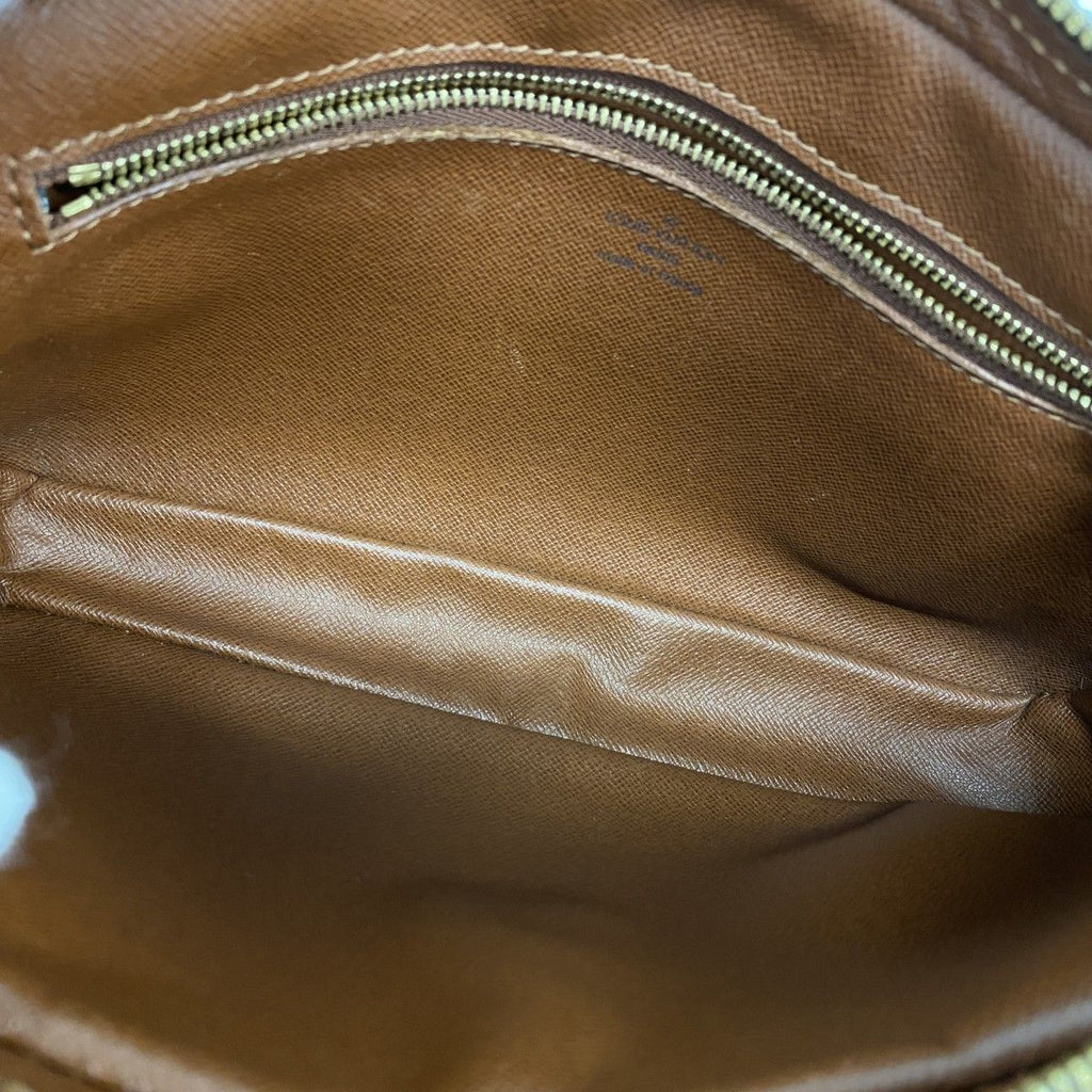 Louis Vuitton Clutch Monogram Marly Dragonne GM Brown — view 4
