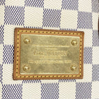 Louis Vuitton Tote Damier Azur Hampstead PM White — view 8