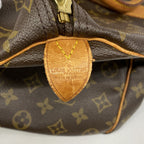 Louis Vuitton Boston Bag Monogram Keepall 45 Brown — view 5
