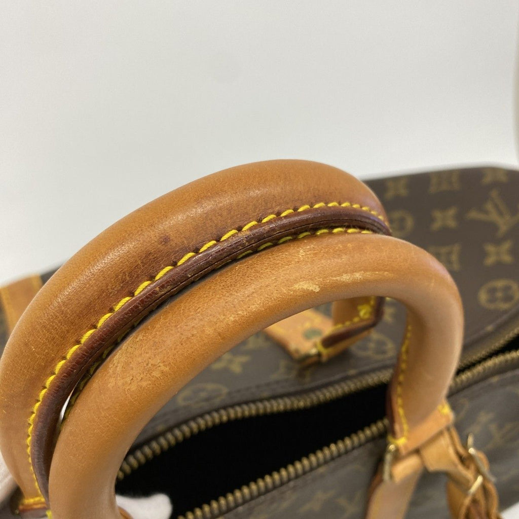 Louis Vuitton Boston Bag Monogram Keepall 45 Brown — view 9