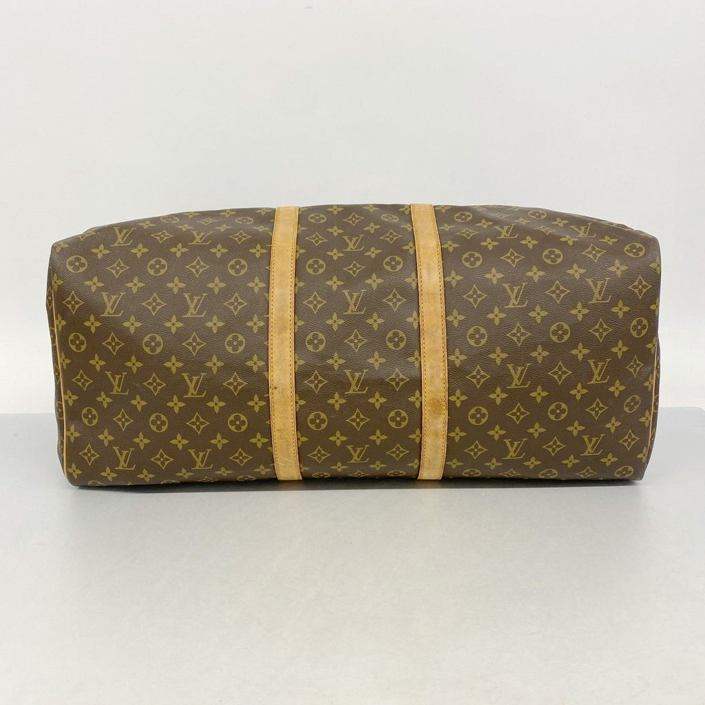 Louis Vuitton Boston Bag Monogram Keepall 60 Brown — view 3