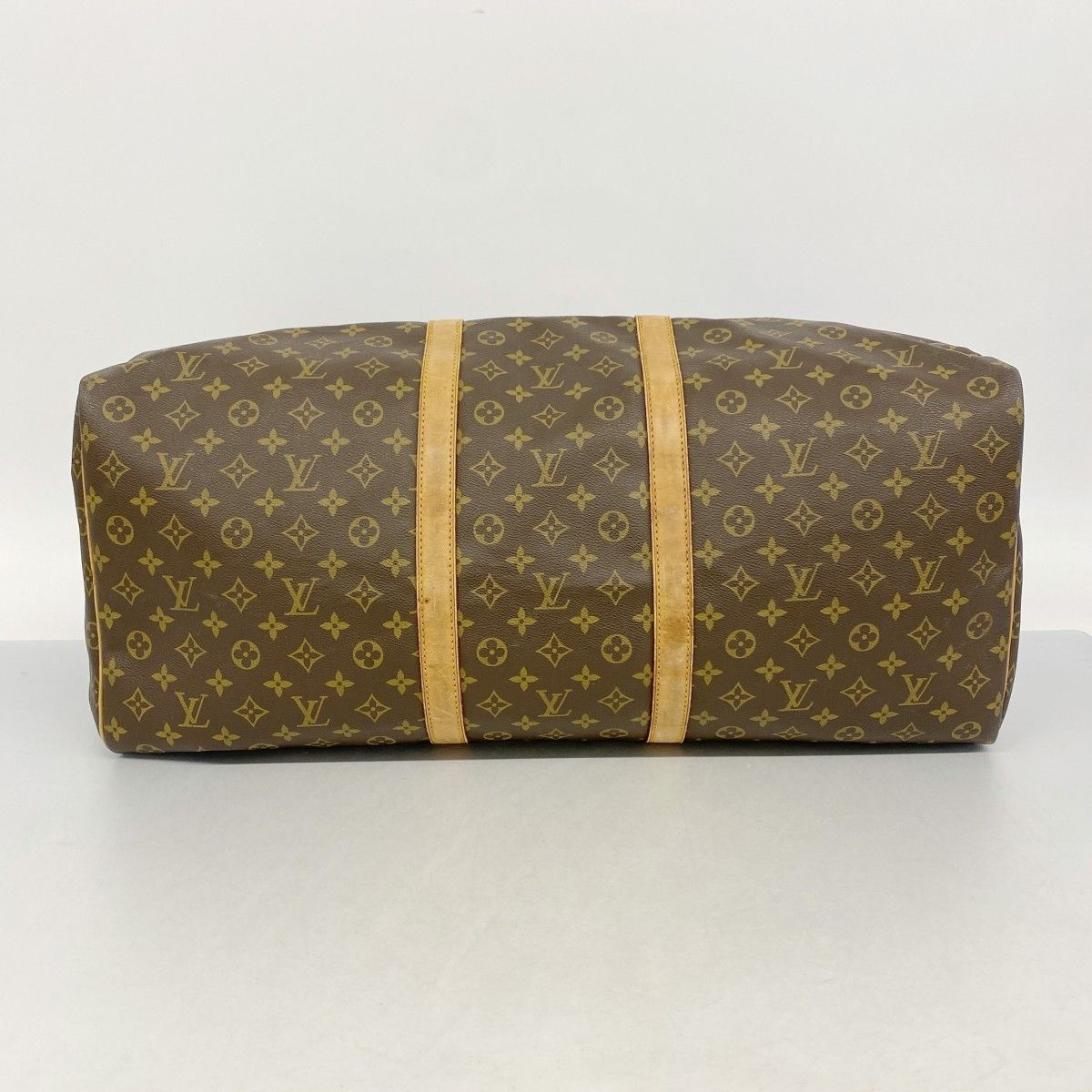 Louis Vuitton Boston Bag Monogram Keepall 60 Brown — view 3