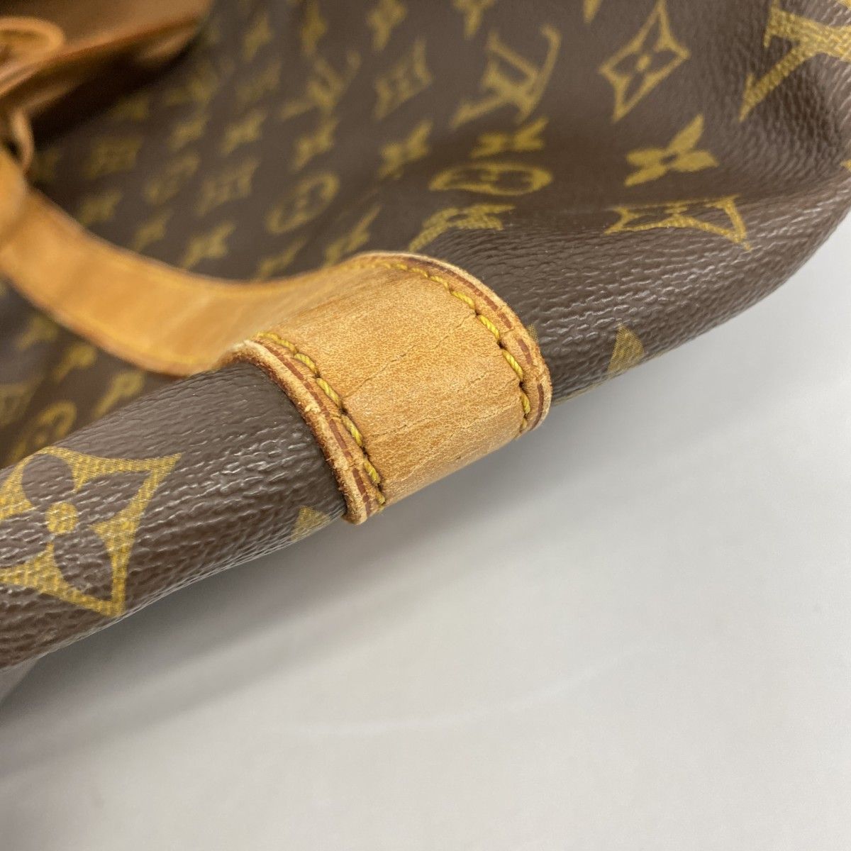 Louis Vuitton Boston Bag Monogram Keepall 60 Brown — view 9