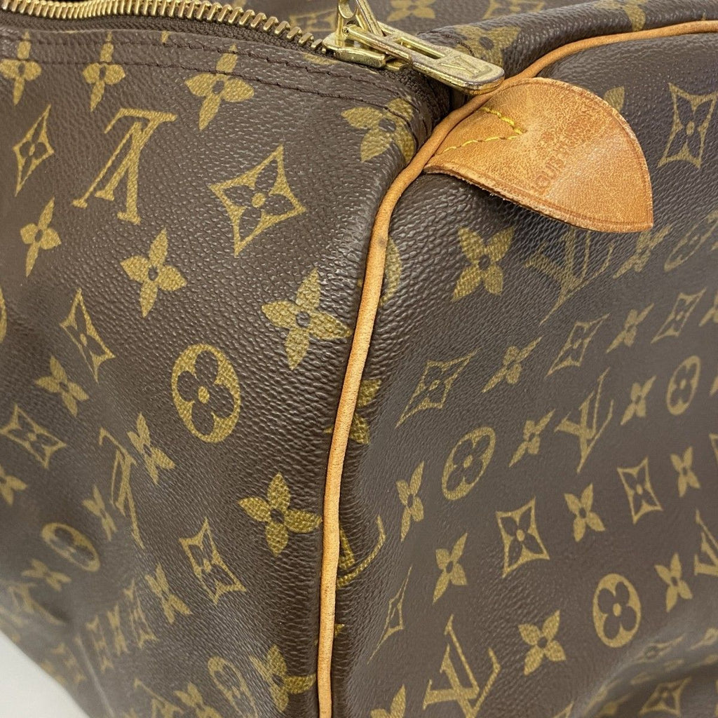 Louis Vuitton Boston Bag Monogram Keepall 60 Brown — view 7