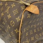 Louis Vuitton Boston Bag Monogram Keepall 60 Brown — view 7