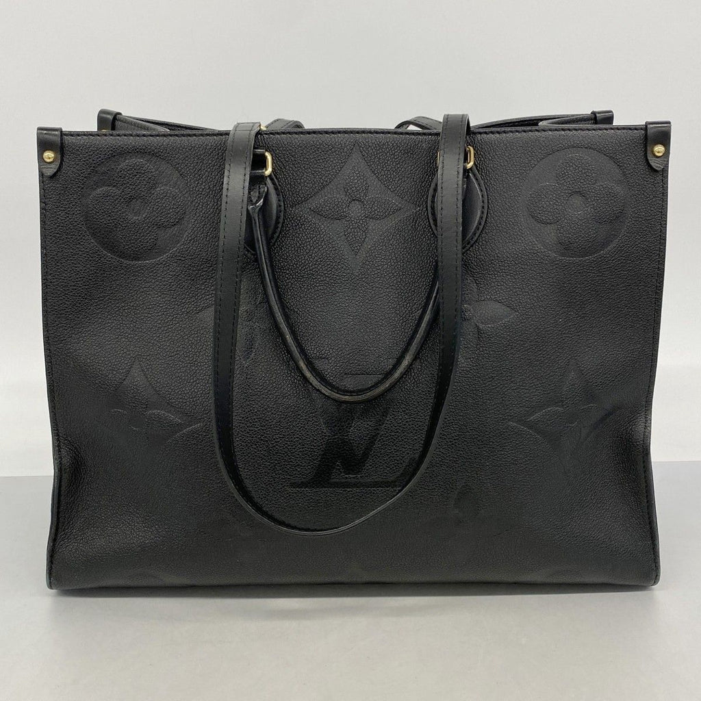 Louis Vuitton Tote Monogram Empreinte On The Go GM Noir 2-Way — view 9
