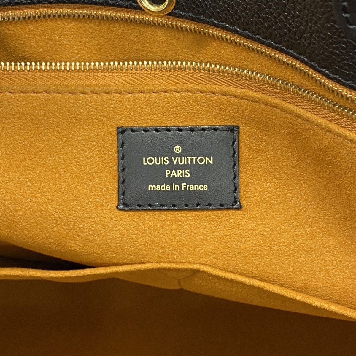 Louis Vuitton Tote Monogram Empreinte On The Go GM Noir 2-Way — view 5