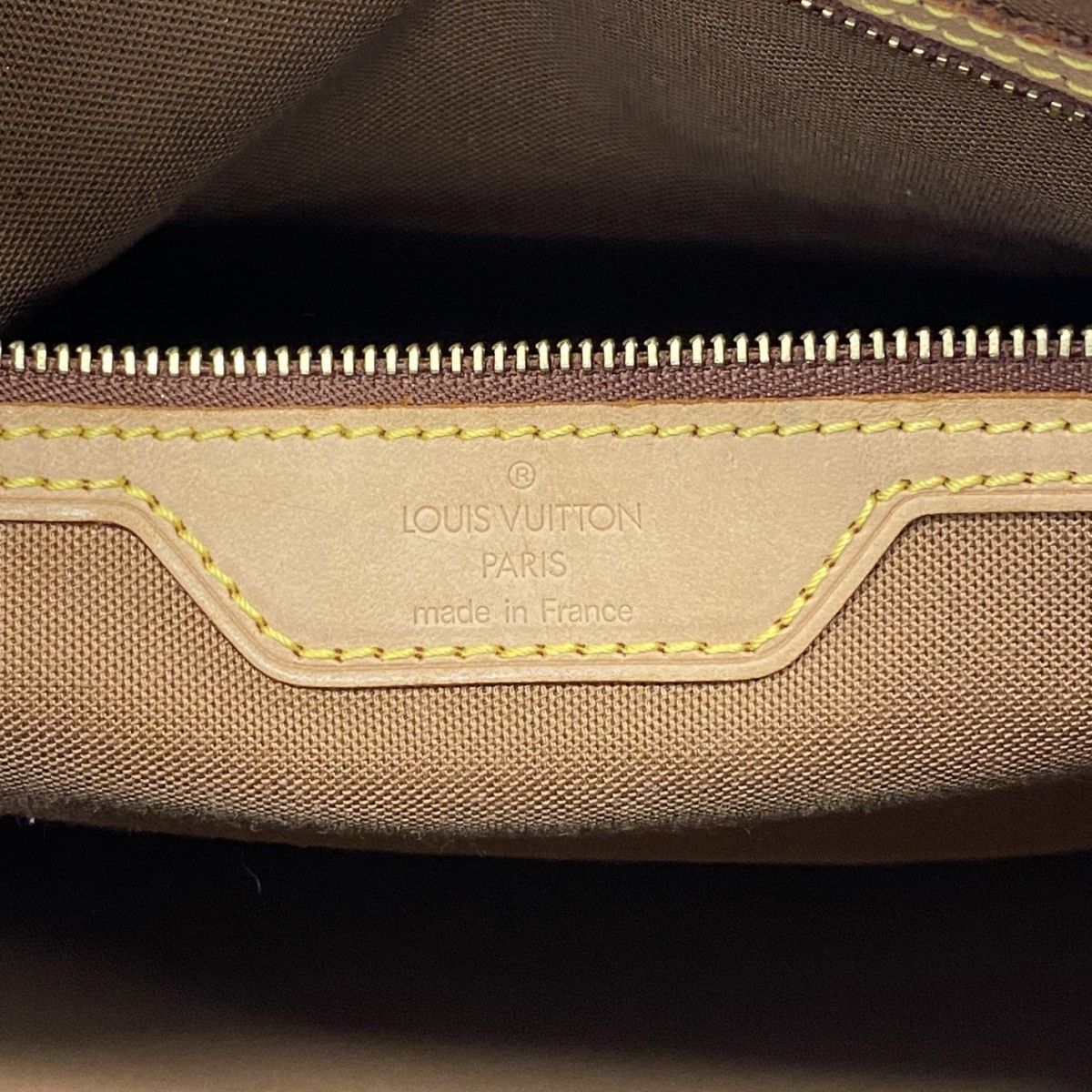 Louis Vuitton Tote Monogram Cabas Mezzo Brown — view 5