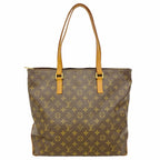 Louis Vuitton Tote Monogram Cabas Mezzo Brown