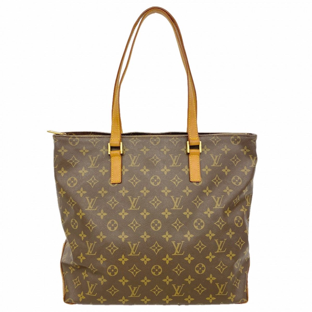 Louis Vuitton Tote Monogram Cabas Mezzo Brown