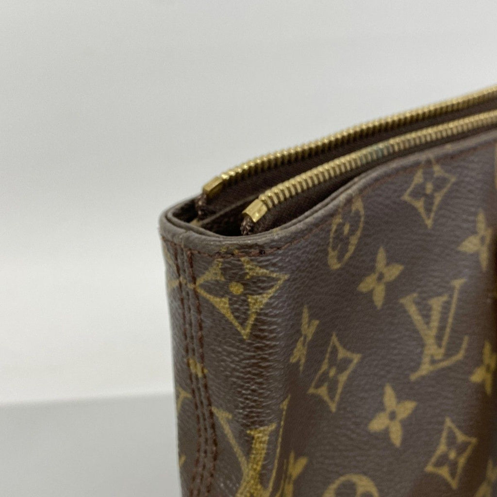 Louis Vuitton Tote Monogram Cabas Mezzo Brown — view 7