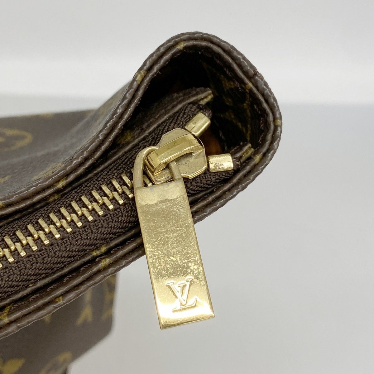 Louis Vuitton Tote Monogram Cabas Mezzo Brown — view 8
