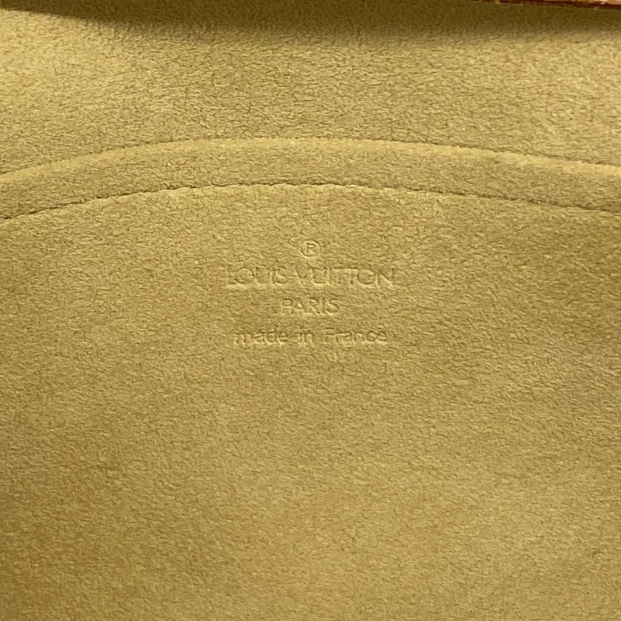 Louis Vuitton Shoulder Bag Monogram Pochette Twin GM Brown — view 5