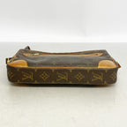 Louis Vuitton Clutch Monogram Marly Dragonne GM Brown — view 3
