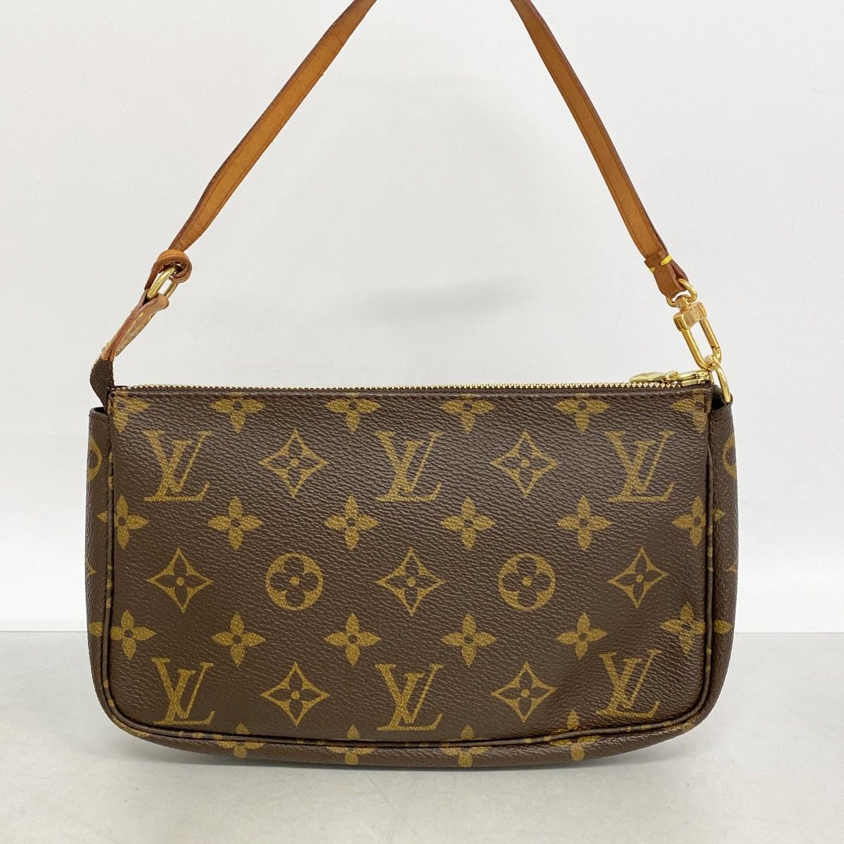 Louis Vuitton Pouch Monogram Pochette Brown — view 9